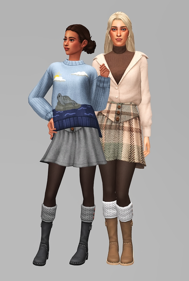 Галерея мода Сет одежды Nuts Set #2